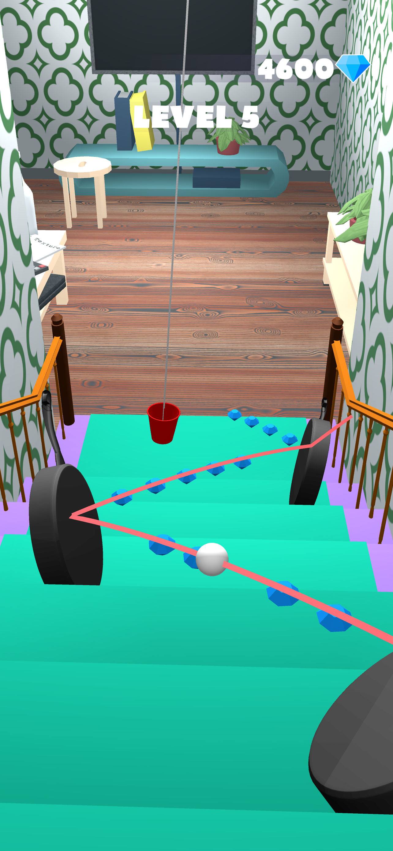 Pong Run 3D! Game Screenshot