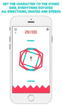 The Rotation Game ゲームのスクリーンショット