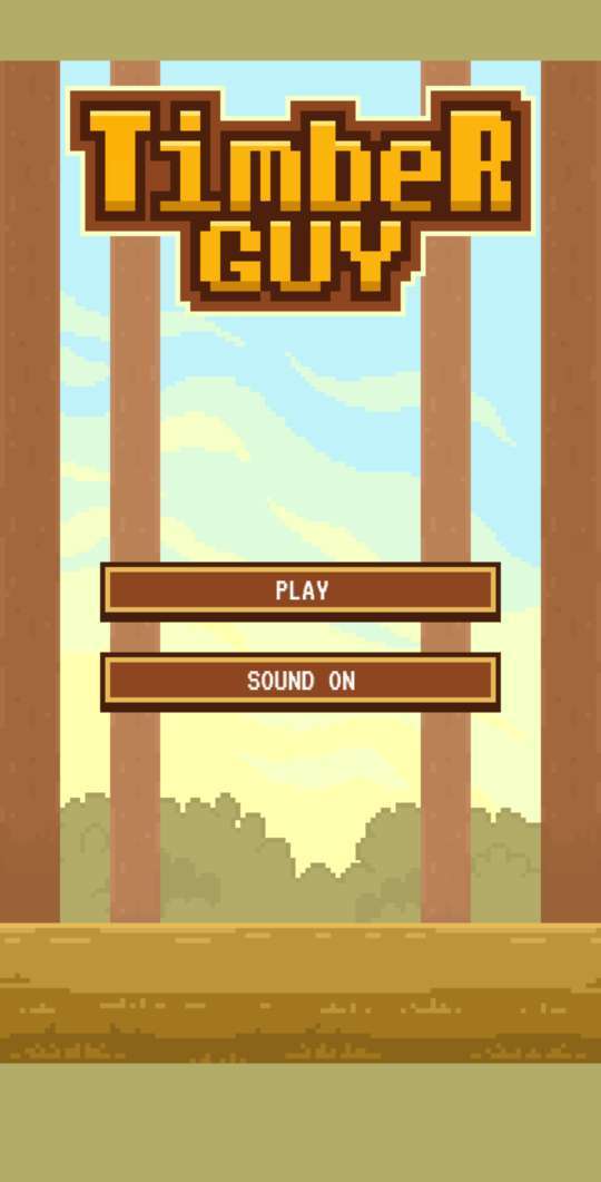 Timber cut Game Screenshot