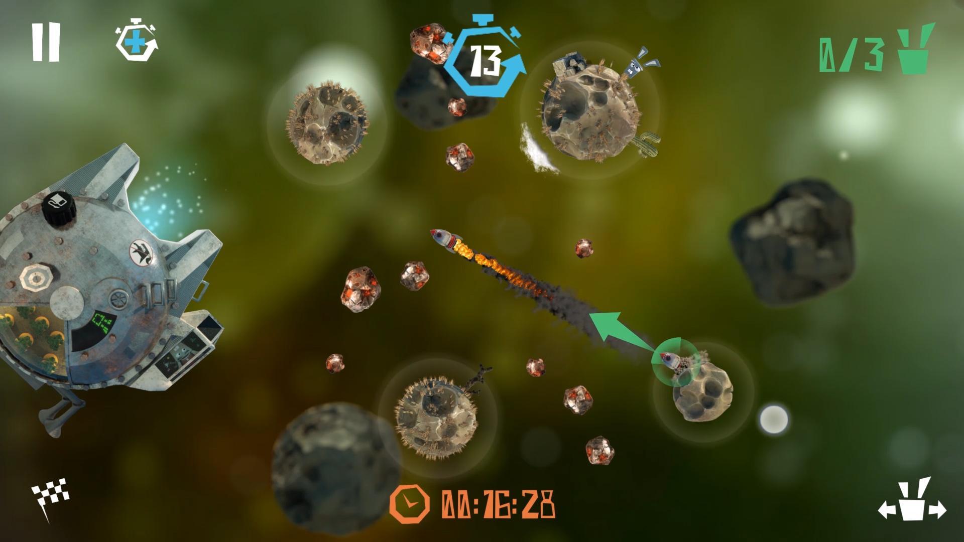 Rocket Rabbits Game Screenshot