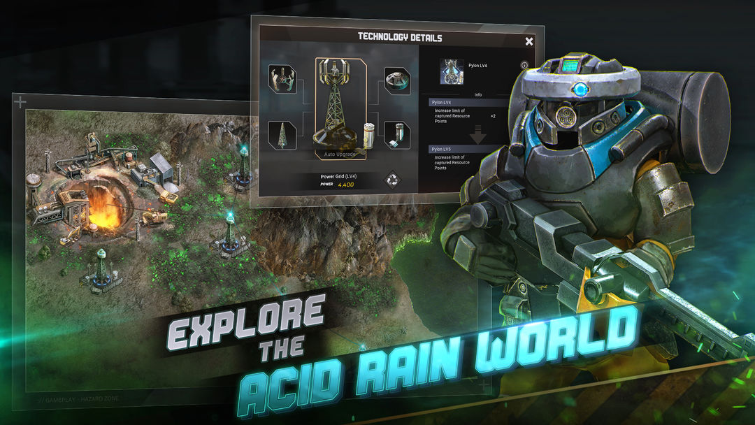 Acid Rain World : Gray Dawn screenshot game