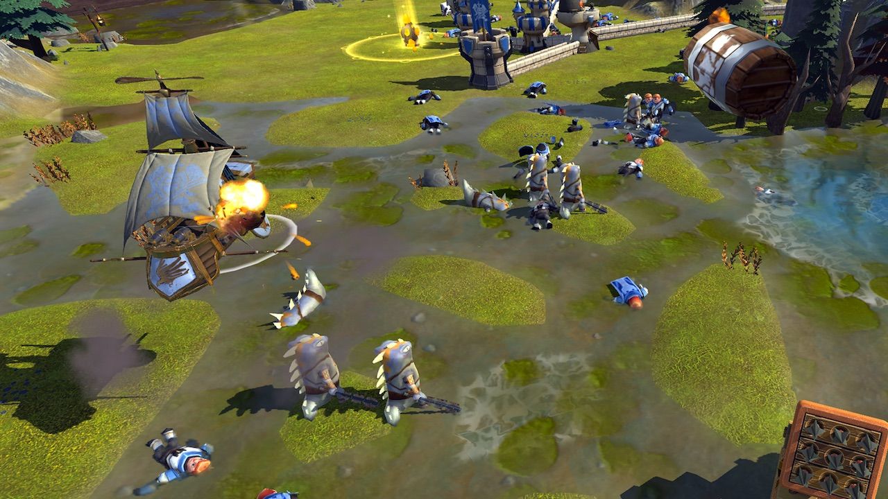 Screenshot of Siegecraft Commander