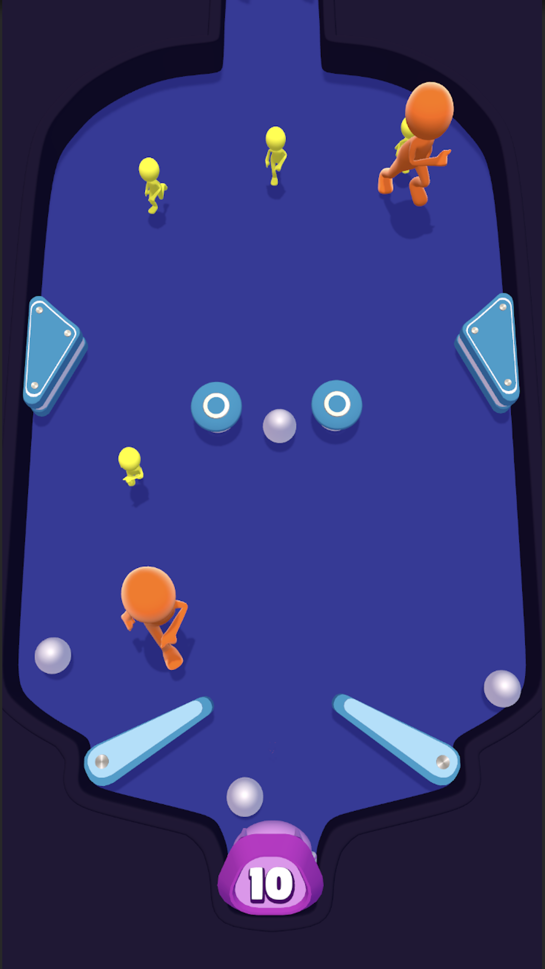 Pinball Defence 3D Game Screenshot