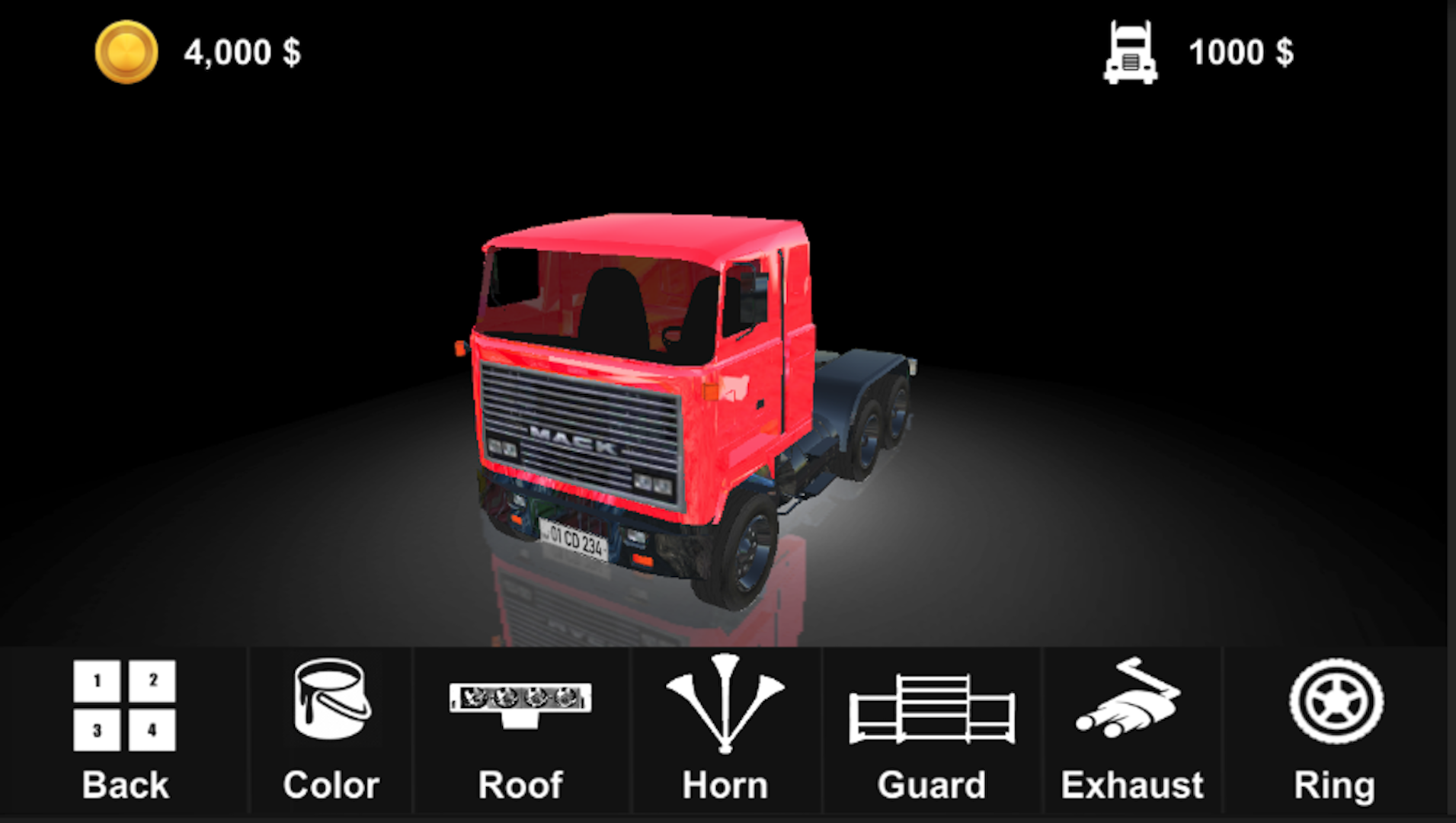 Truck Parking Simulator Game Screenshot