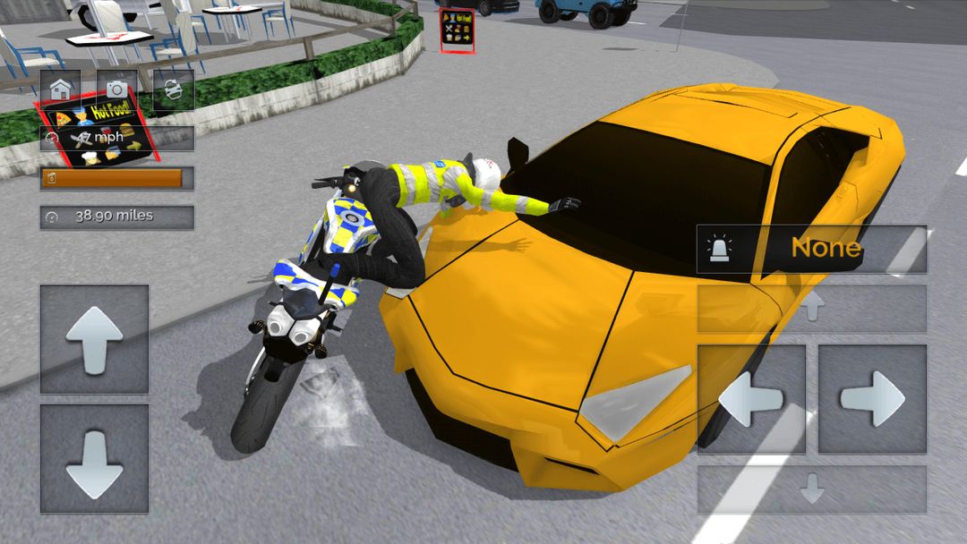 Police Motorbike Simulator 3D screenshot game