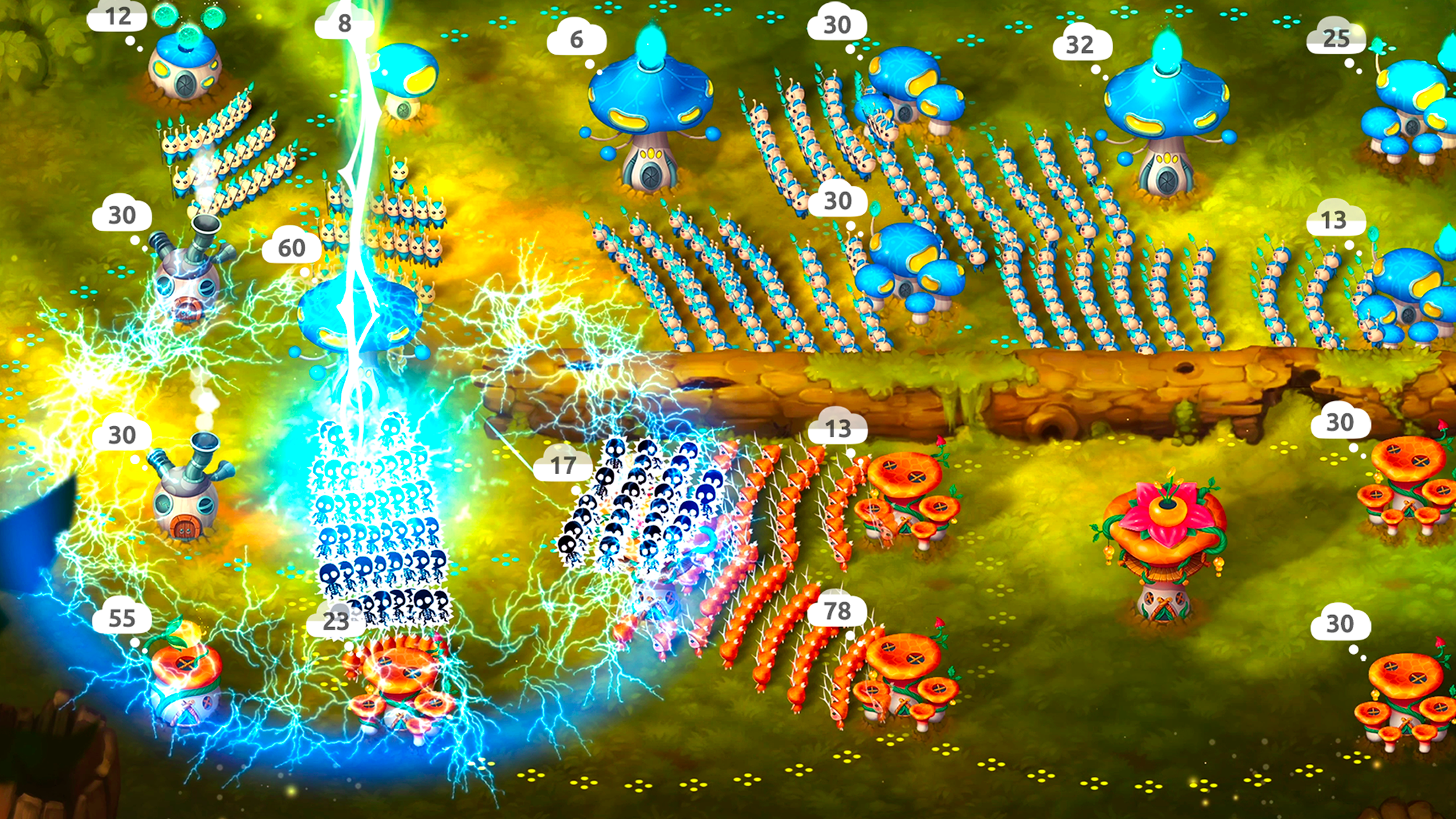 Mushroom Wars 2: RTS Strategy Game Screenshot