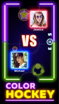 Color Hockey Game Screenshot