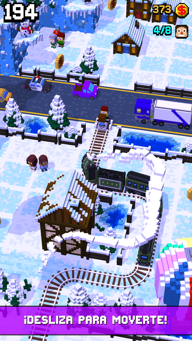 Captura de Pantalla del Juego Tracky Train