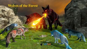 Wolves of the Forest Game Screenshot