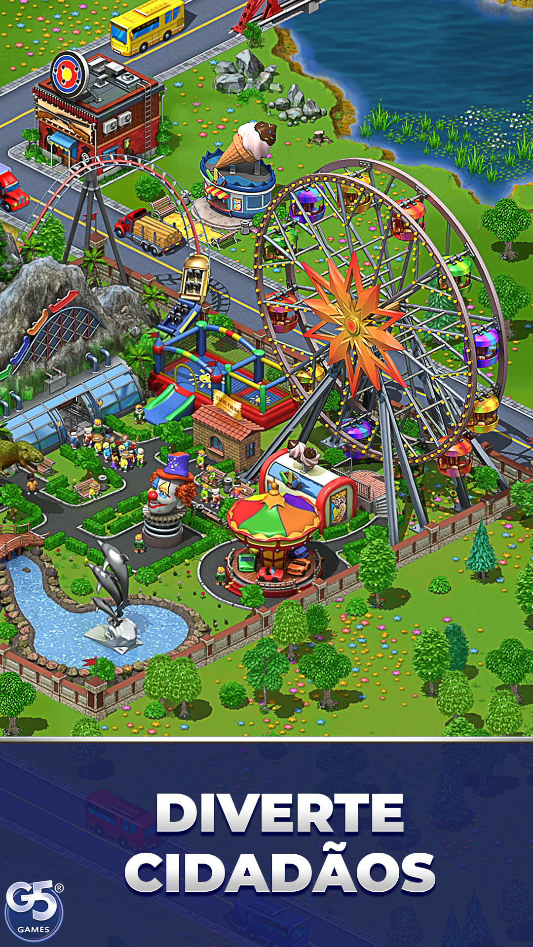 Captura de Tela do Jogo Virtual City Playground