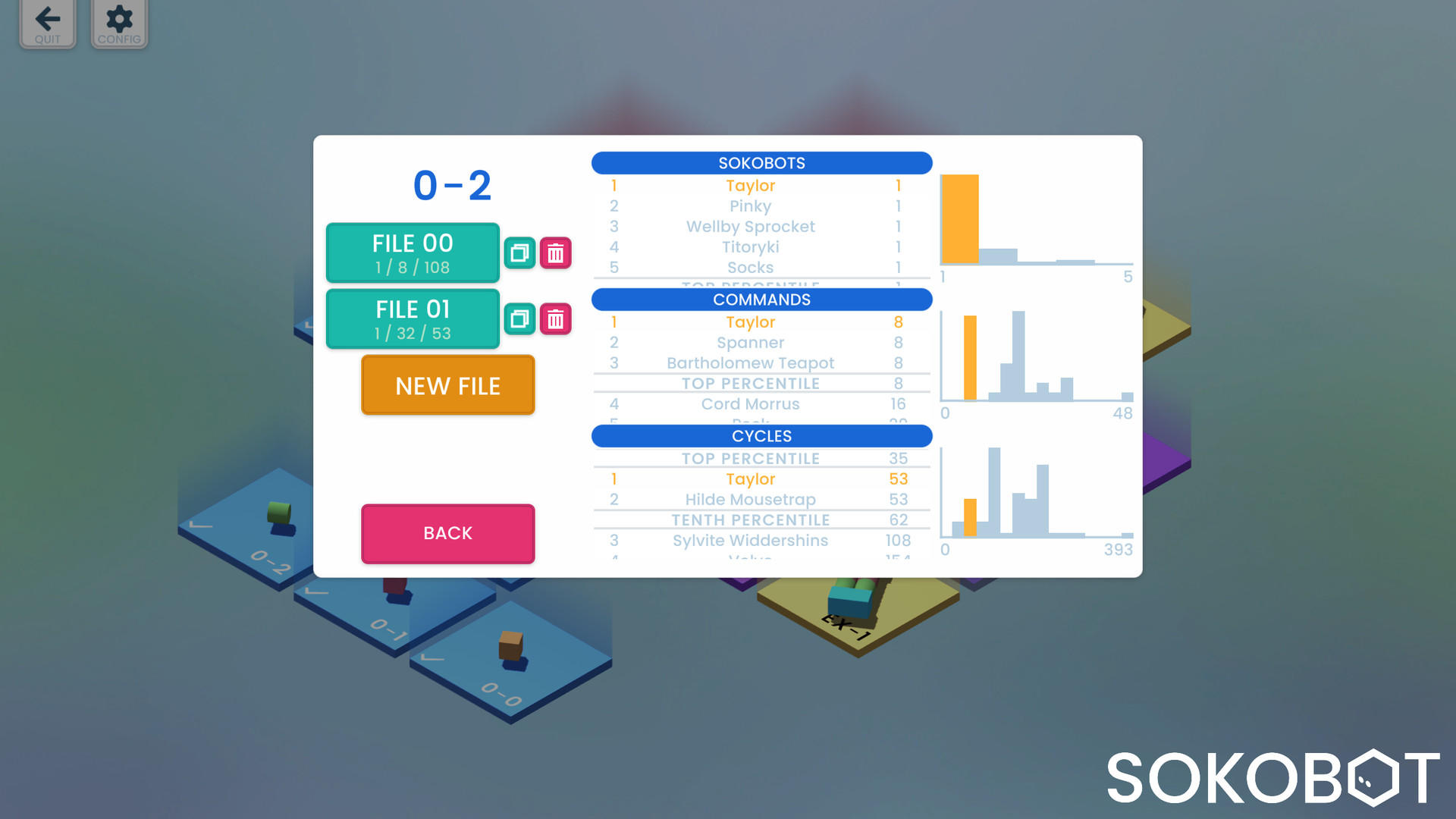 SOKOBOT Game Screenshot