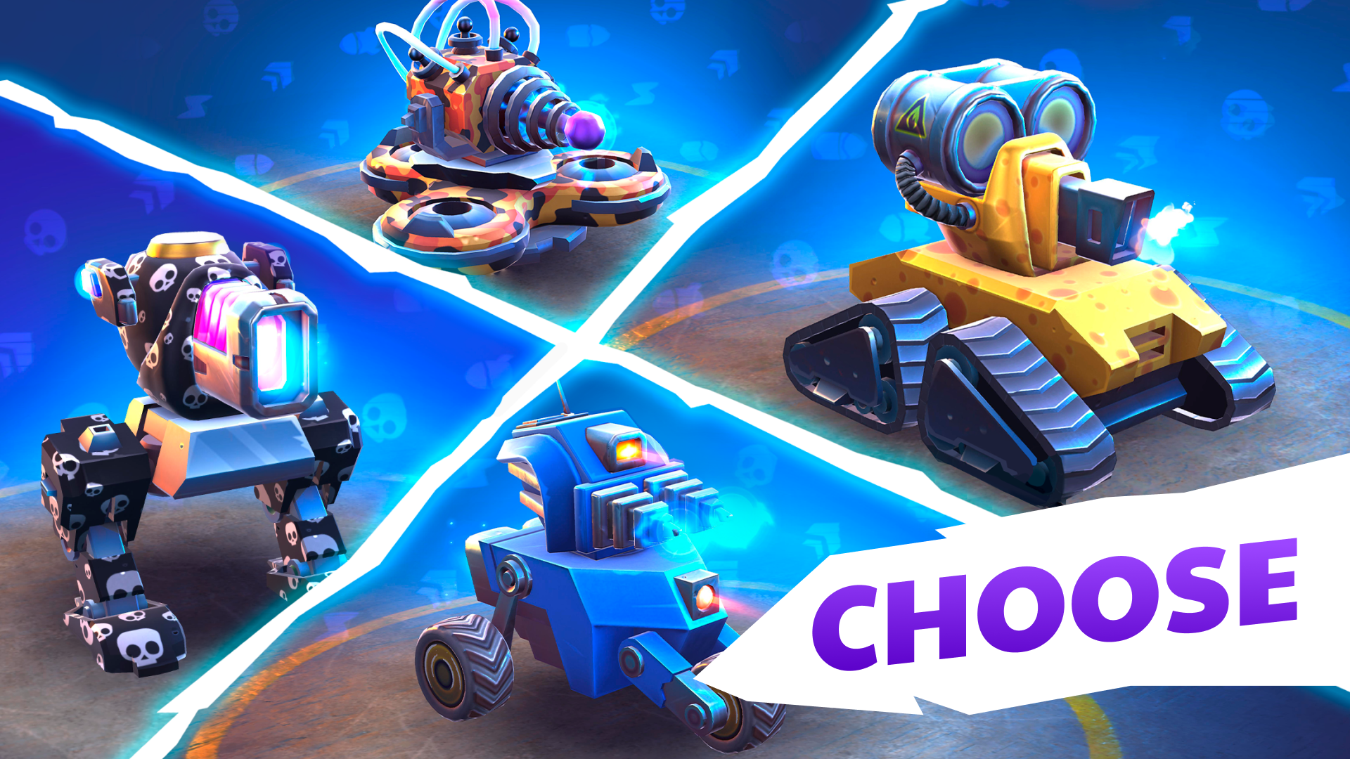 Mech Machines Battle Arena Game Screenshot