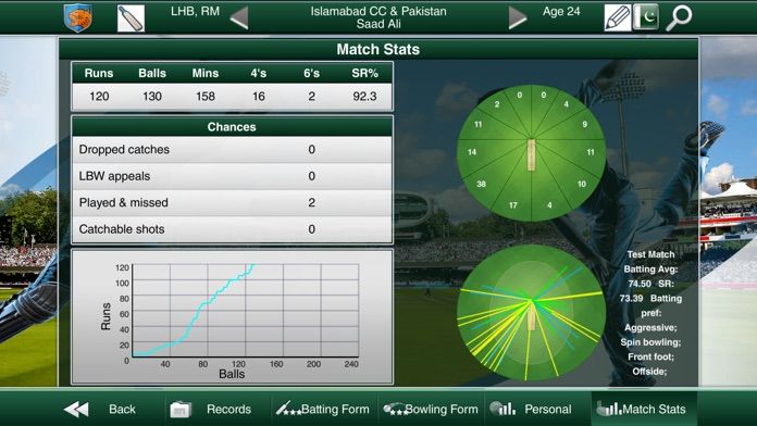 Screenshot of Cricket Captain 2018