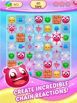 Gummy Pop: Chain Reaction Game Game Screenshot