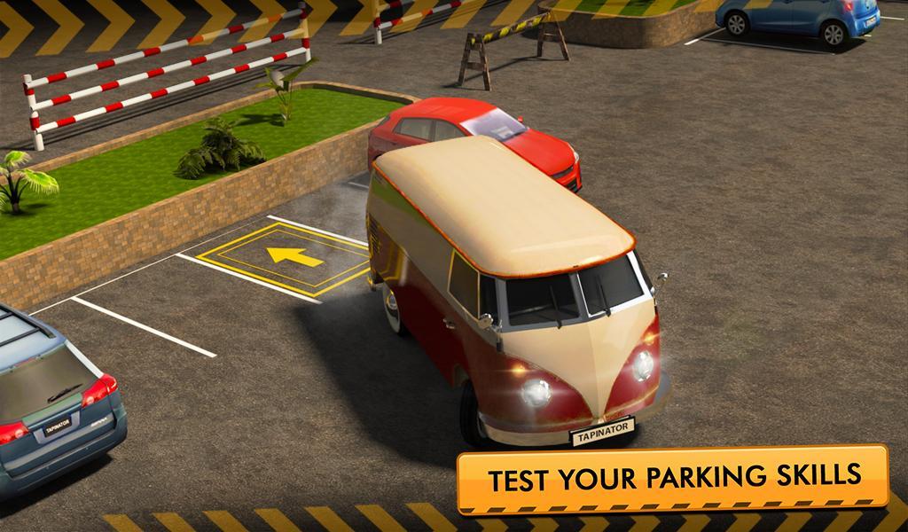 Modern Car Parking 2016 Game Screenshot