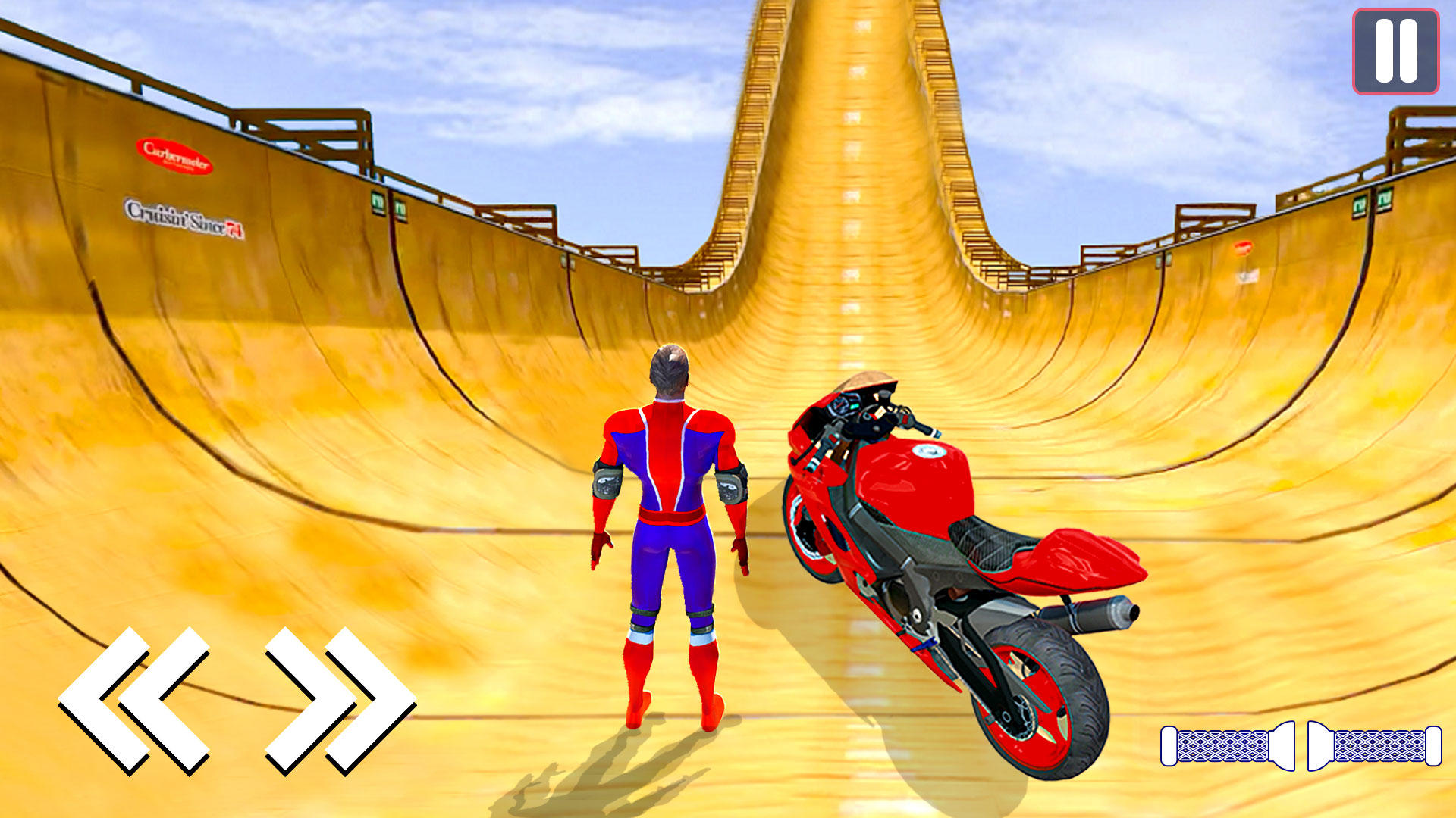 Screenshot 1 of 摩托車賽車手：自行車遊戲 1.24