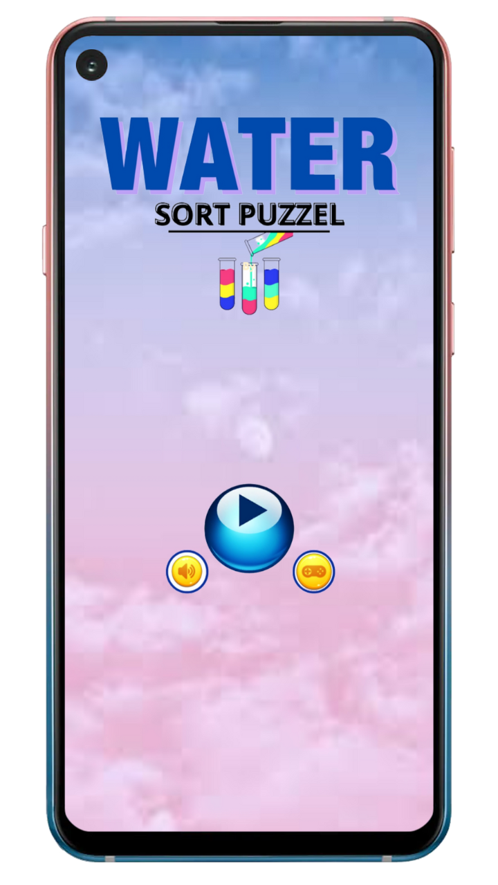 Скриншот игры Water puzzle