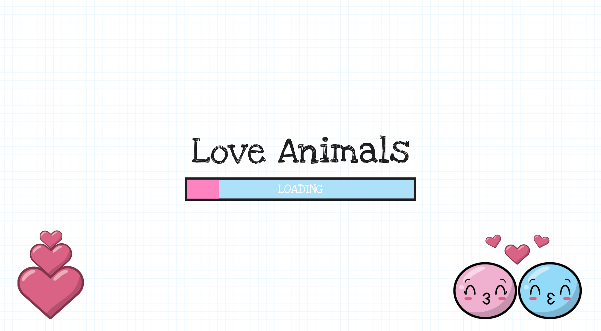 Love Animals Draw to Win Game Screenshot