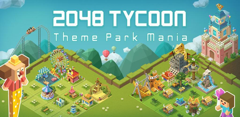 Banner of Gabungkan Tycoon: 2048 Theme Park 1.6.3