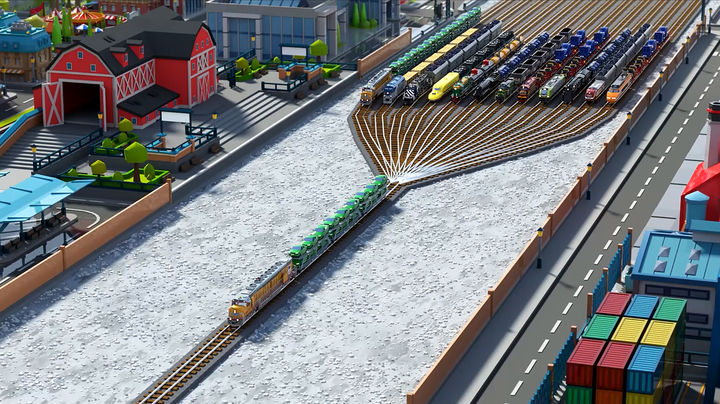 Screenshot 1 of Train Station 2: Transit Game 3.9.2