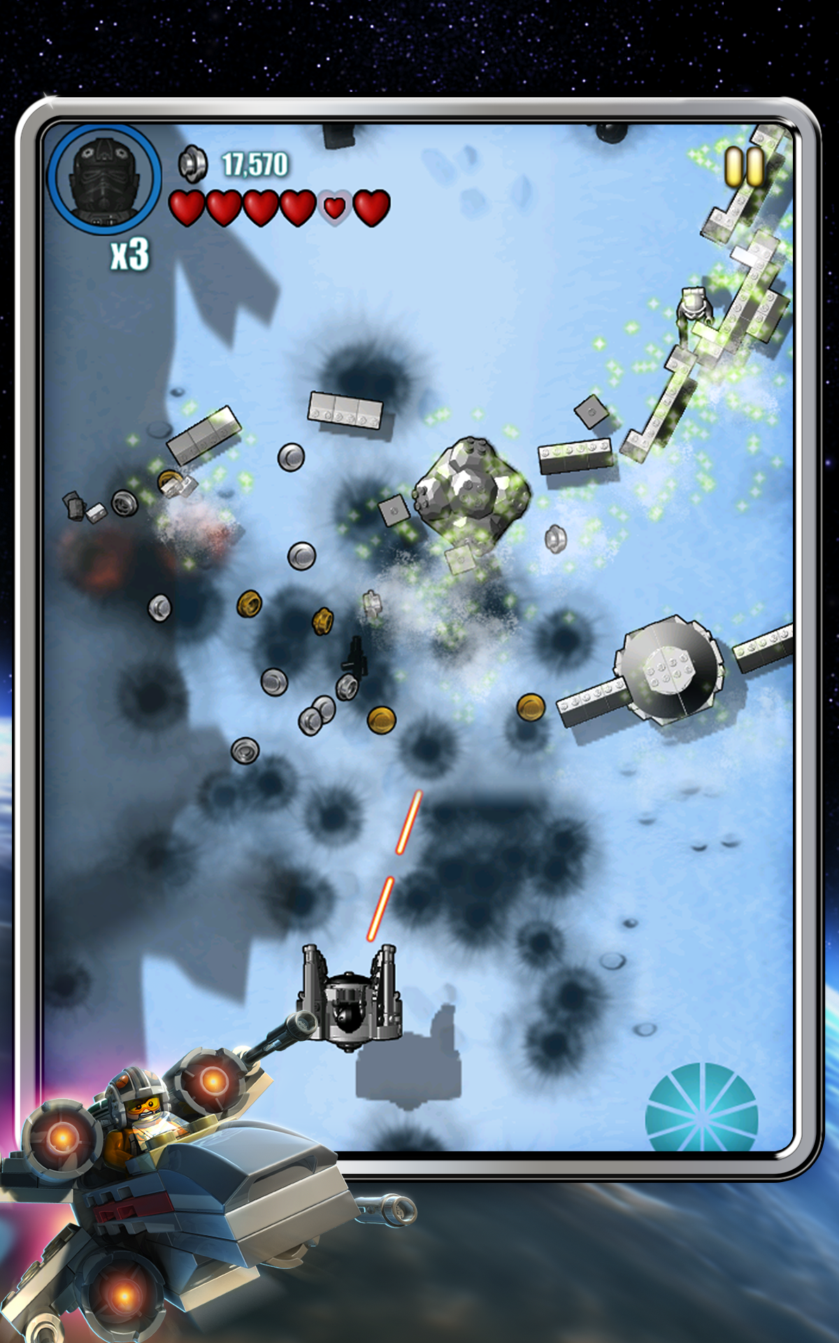 LEGO® Star Wars™ Microfighters 遊戲截圖