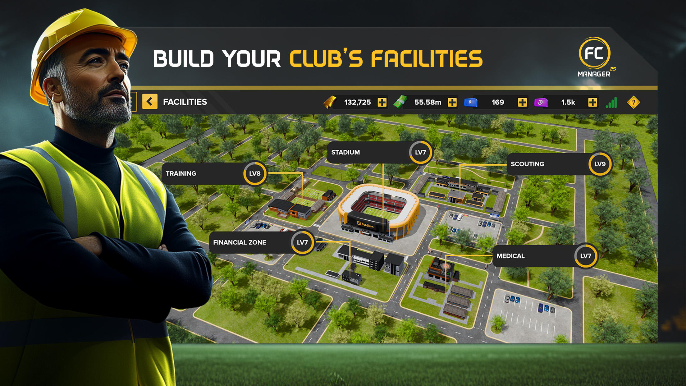FC Manager 25 - Football Game Game Screenshot
