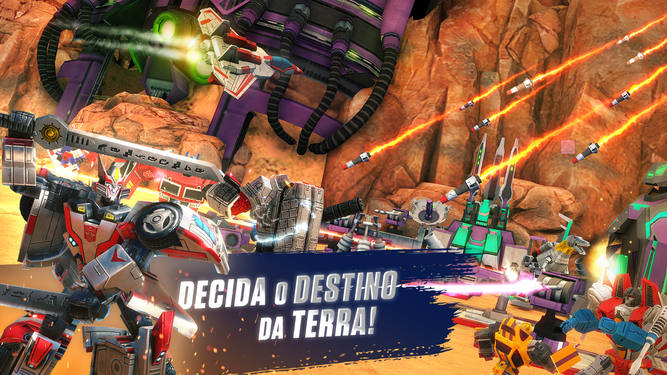 Captura de Tela do Jogo TRANSFORMERS: Earth Wars