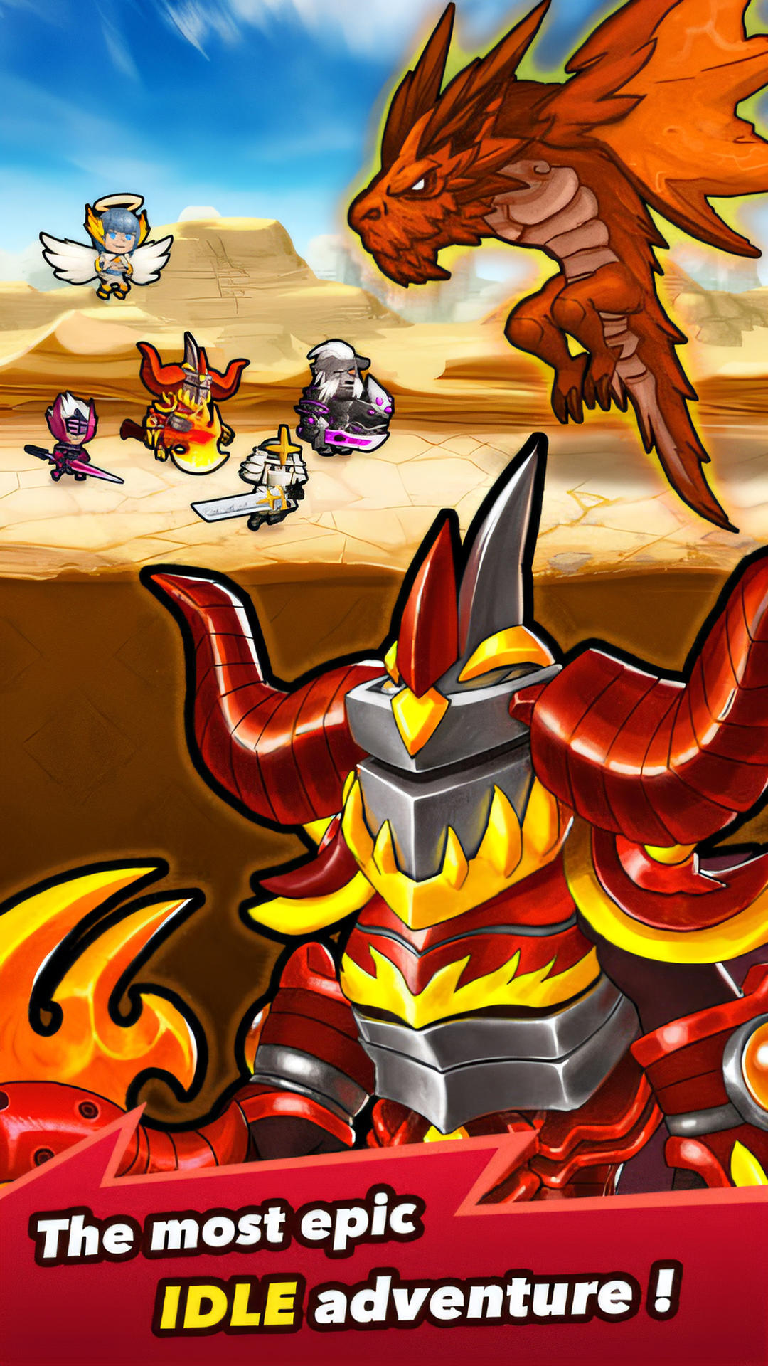 Crush Them All - PVP Idle RPG Game Screenshot