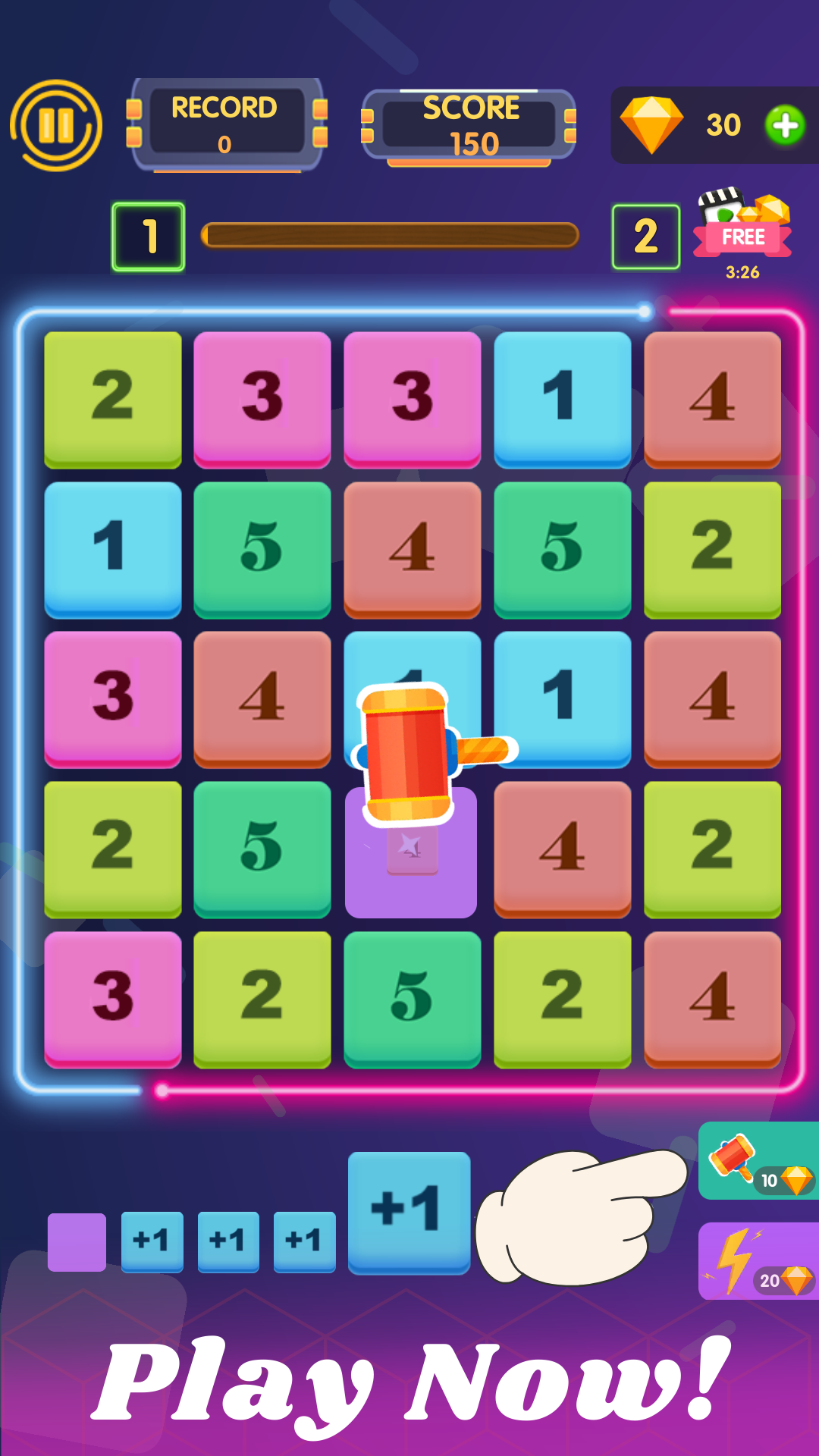 Скриншот игры Match 3 Block Puzz: Games 2024