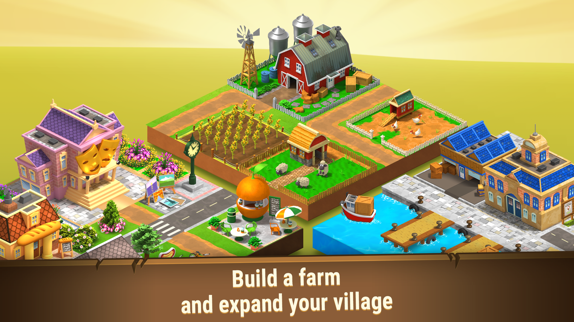Screenshot 1 of Nông Trại Mơ Ước - Village Farming S 1.15.2