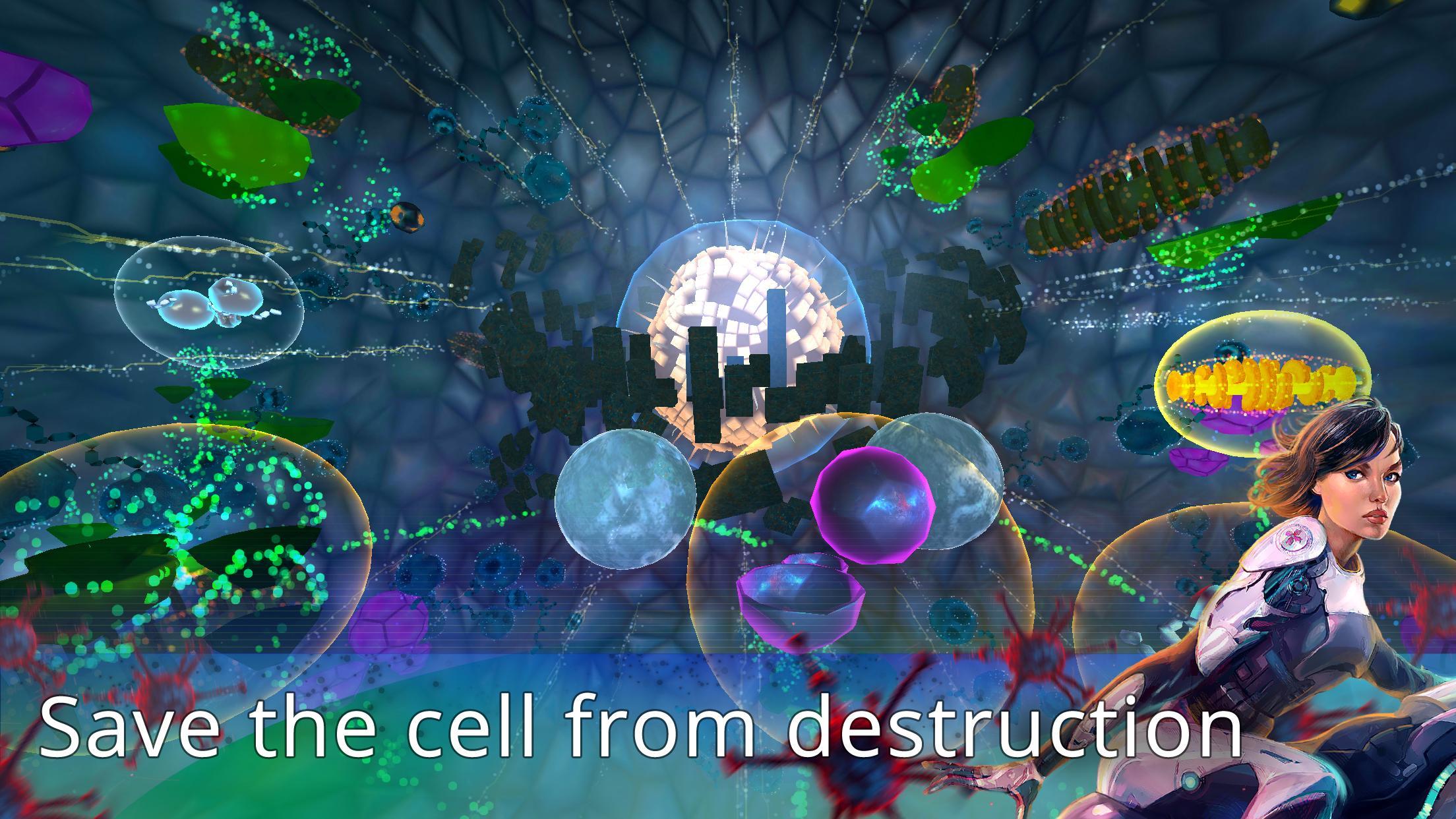 InCell VR (Cardboard) Game Screenshot