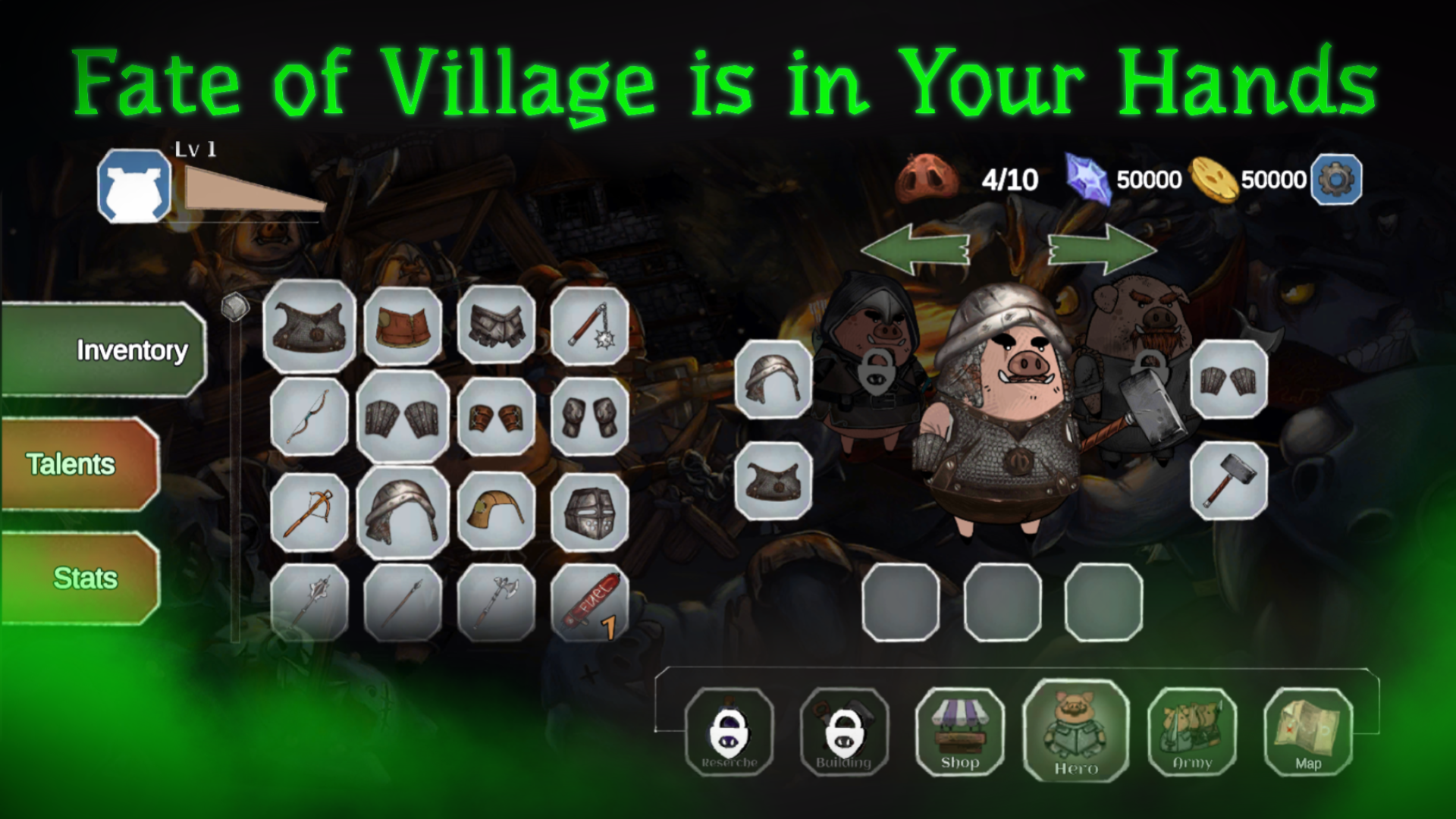 Pigs Wars: Vampire Blood Moon Game Screenshot