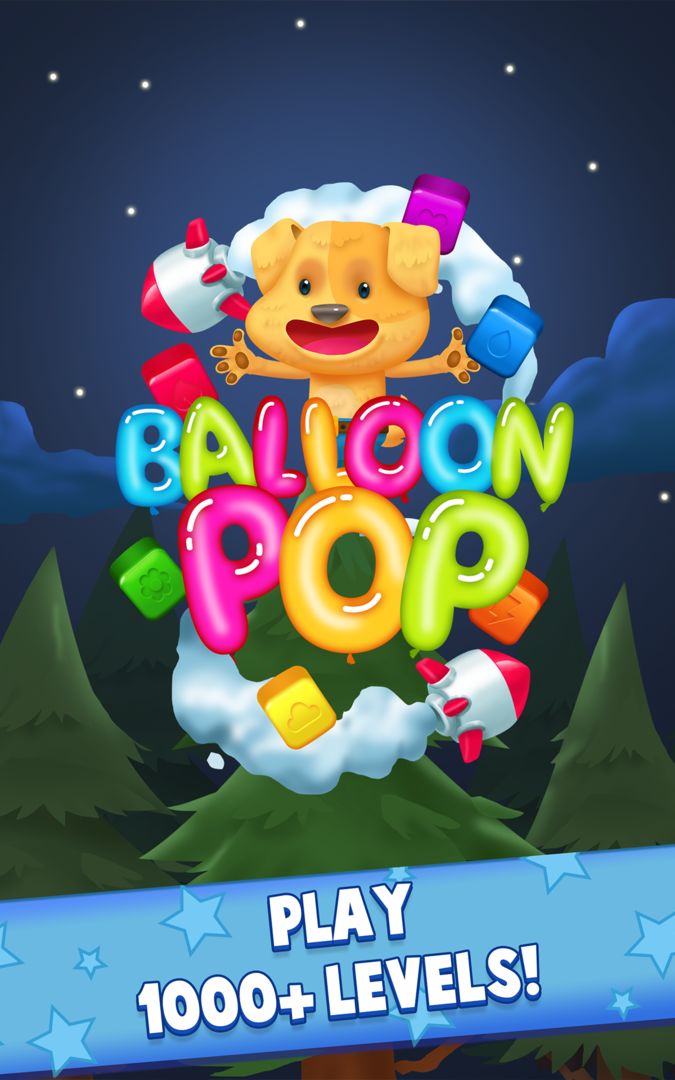 Balloon Pop Blast 게임 스크린 샷