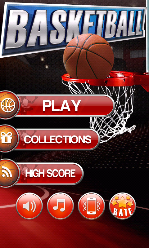 Captura de Tela do Jogo Basquete - Basketball Mania