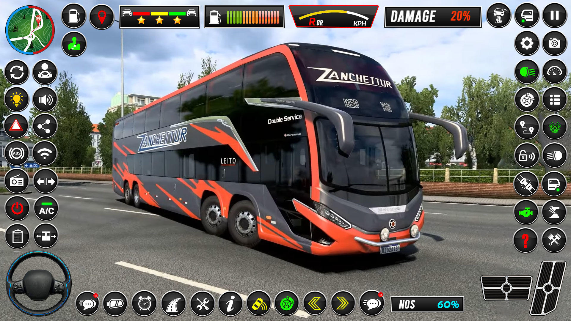 Cuplikan Layar Game Bus Driving Game: Bus Games 3D