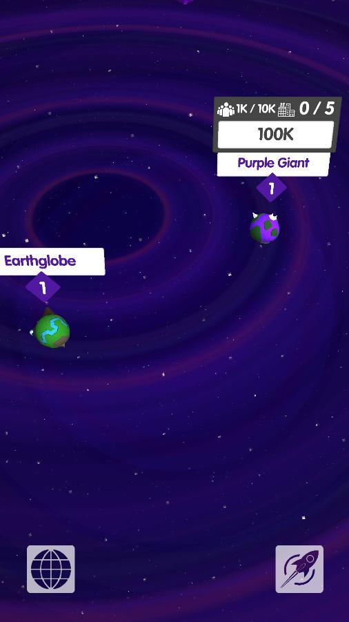 Screenshot of Colonization Planet Idle