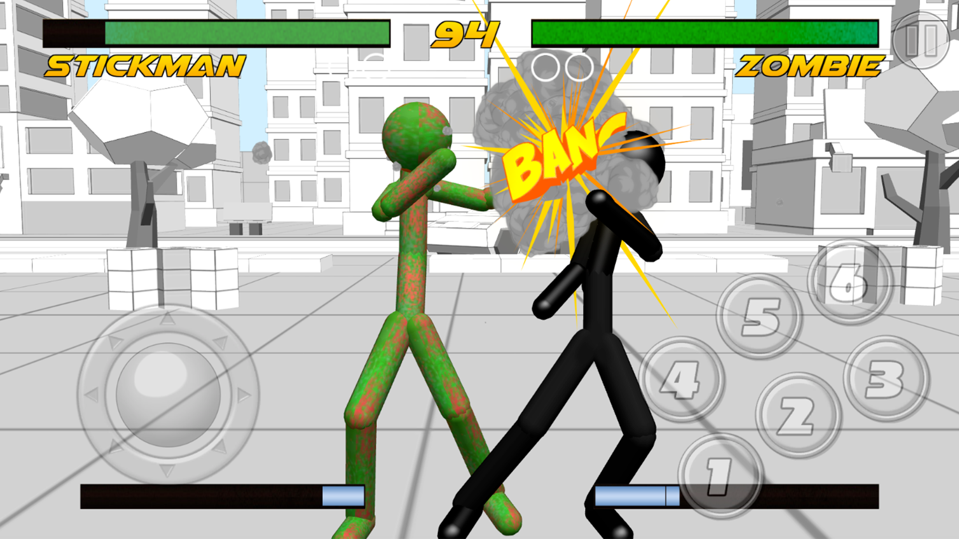 Stickman Fighting 3D Game Screenshot