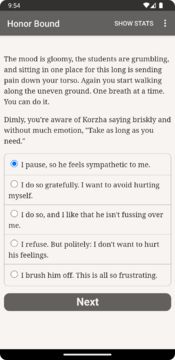 Cuplikan Layar Game Honor Bound