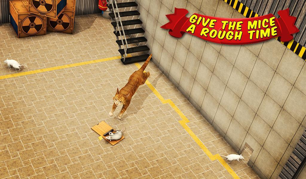 Cuplikan Layar Game Angry Cat Vs. Mouse 2016