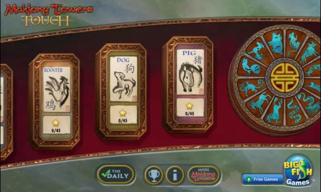 Screenshot of Mahjong Royal Garden