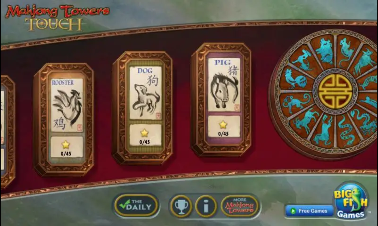 Mahjong Royal Garden Game Screenshot
