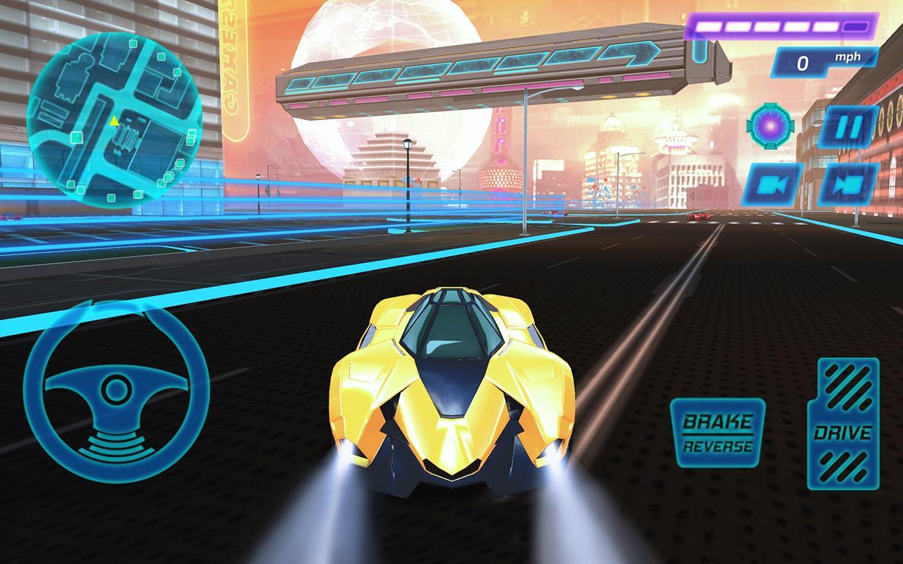 Concept Car Driving Simulator Game Screenshot