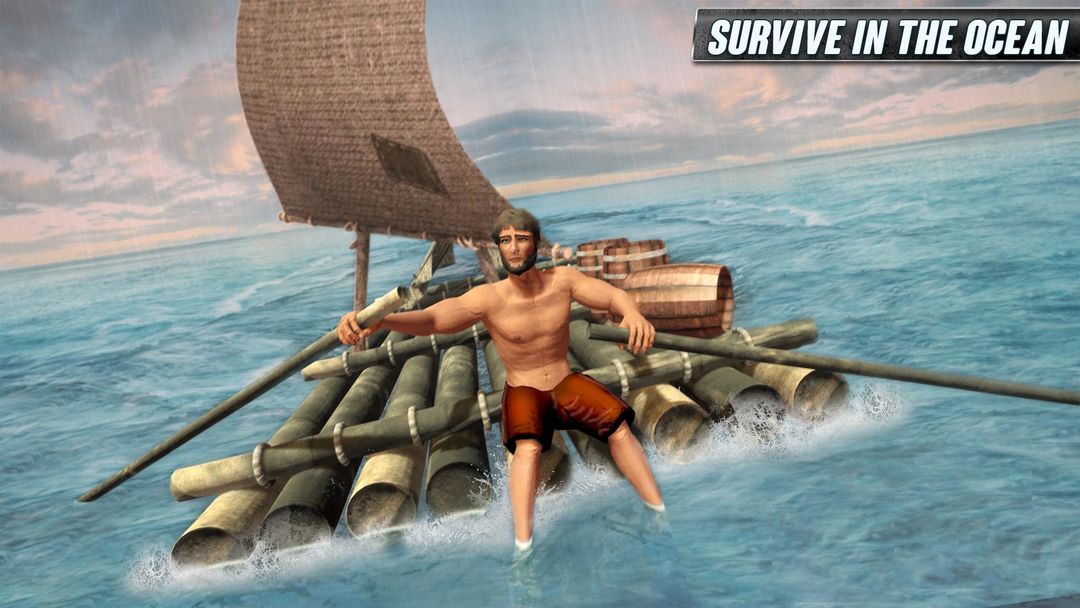 뗏목 생존 해양 탈출 게임 스크린 샷