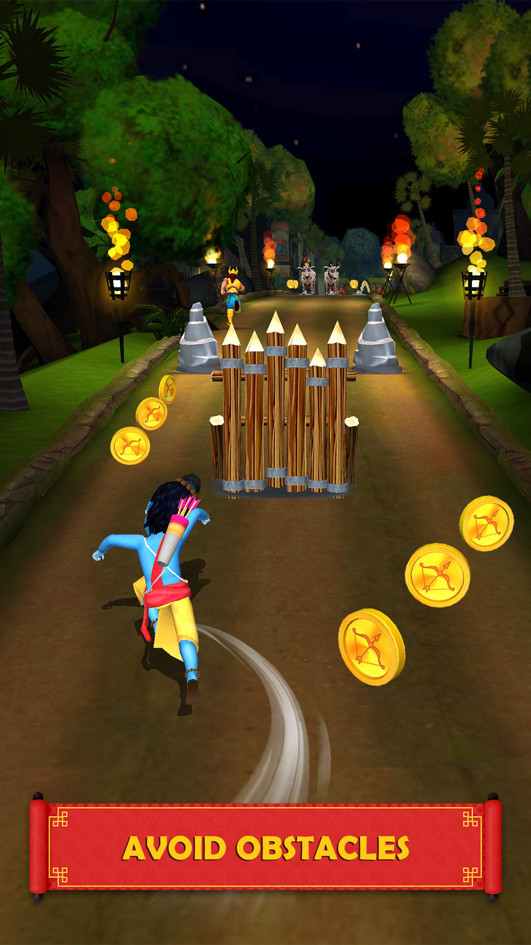 Little Ram - Ayodhya Run Game Screenshot