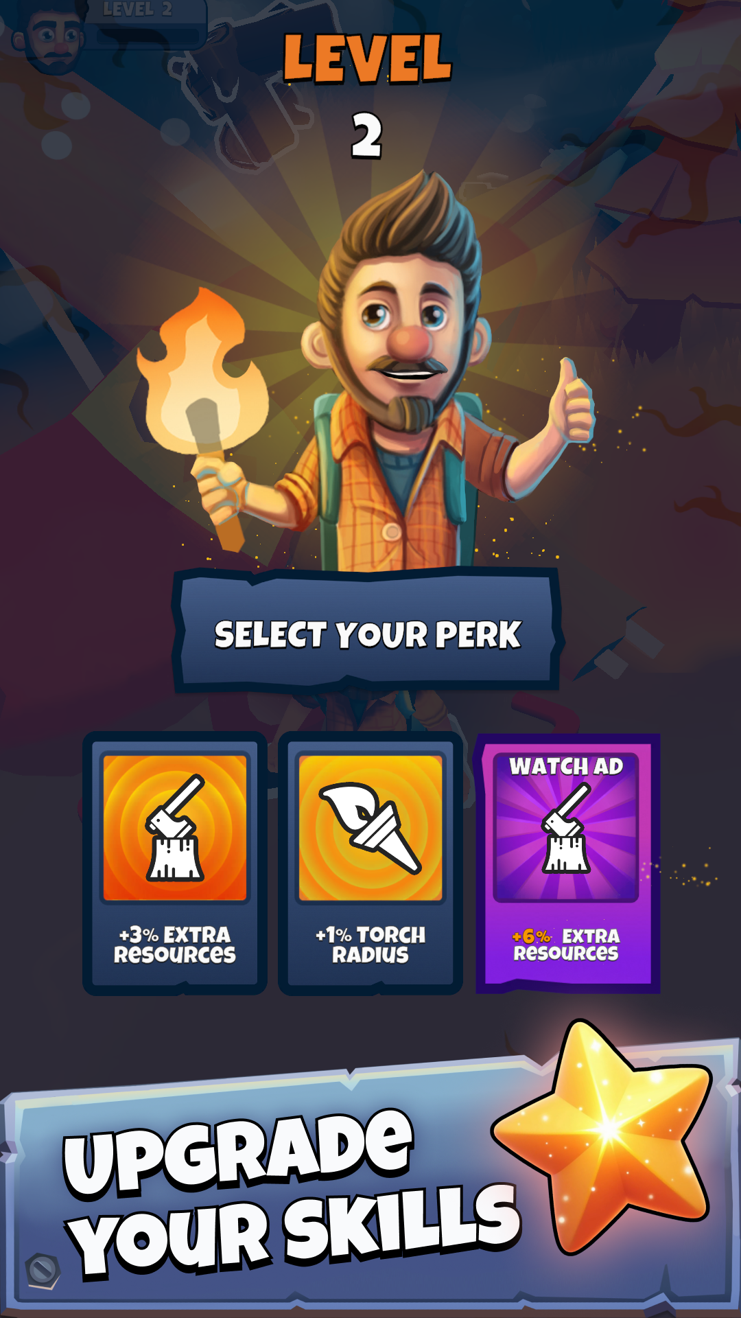 Dark Forest Survivor Game Screenshot