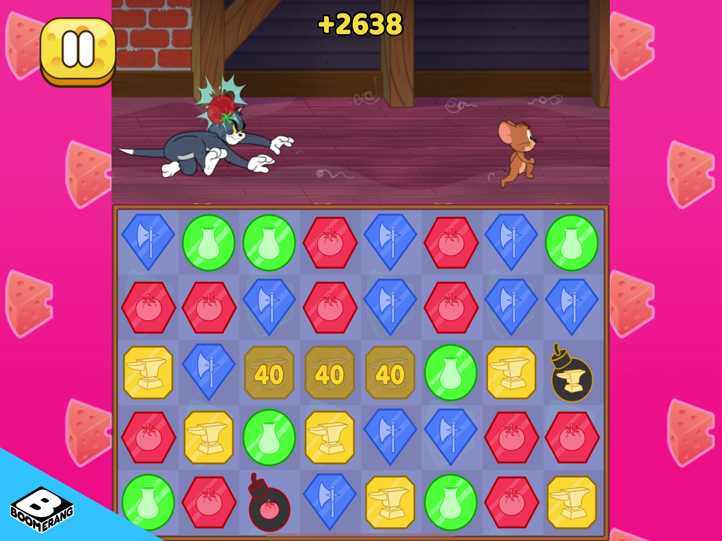 Tom & Jerry: Mouse Maze Game Screenshot