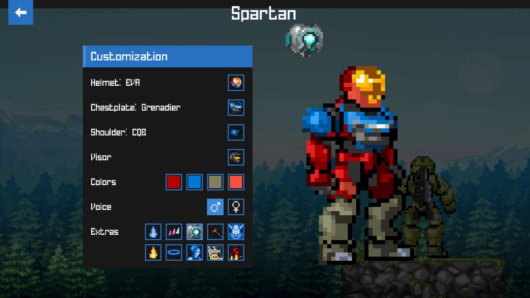 Spartan Firefight screenshot game