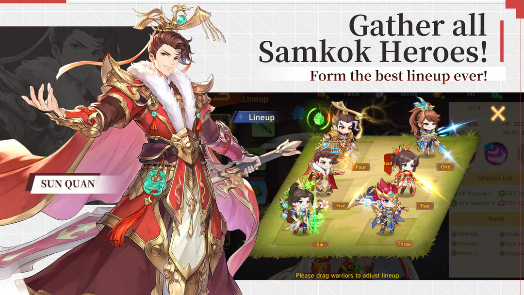Dynasty Heroes: Romance Samkok ภาพหน้าจอเกม