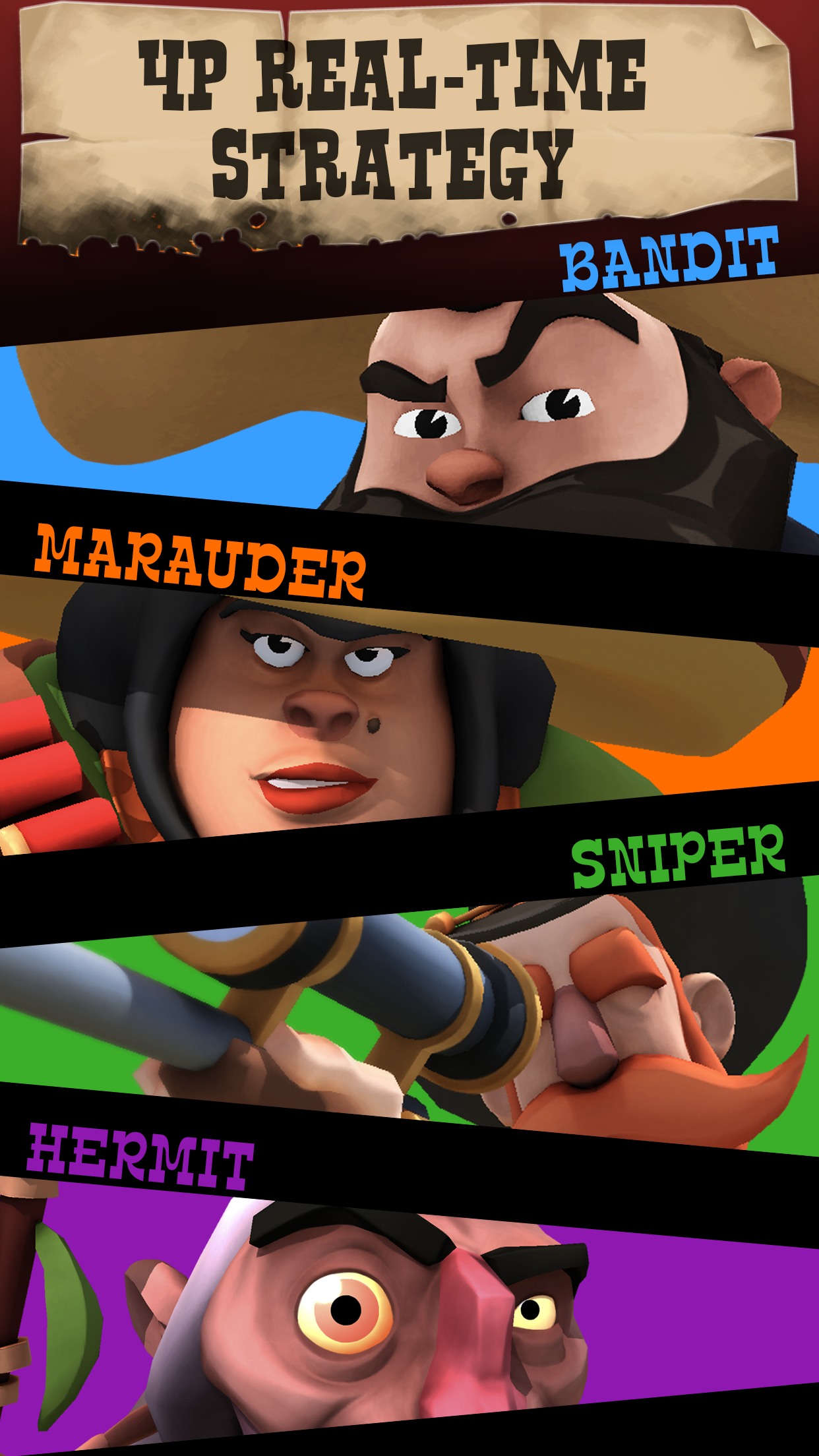 Pocket Cowboys: Wild West Standoff Game Screenshot