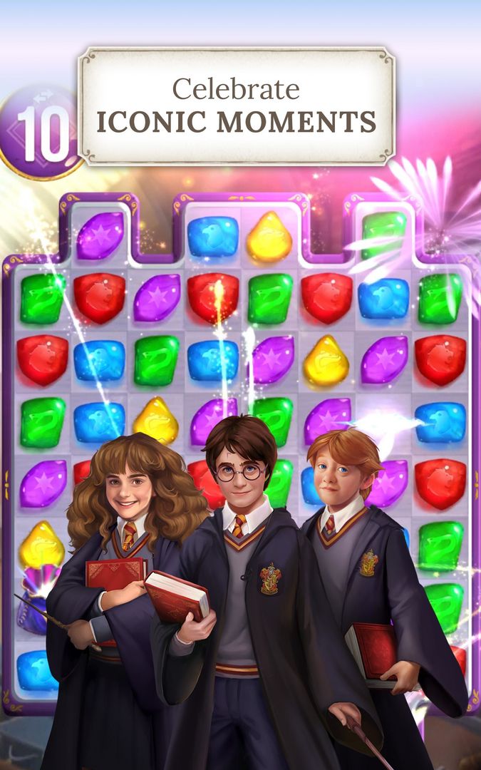 Harry Potter: Puzzles & Spells ภาพหน้าจอเกม